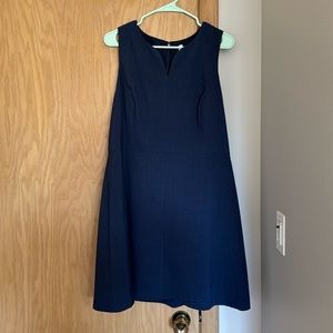 Kenzie A Line Split Neck Dress